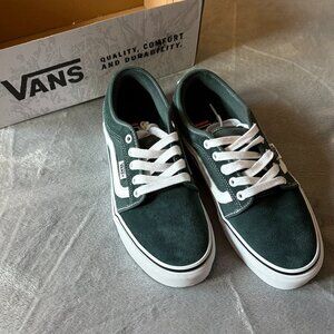 Vans Skate Chukka Low Sidestripe Shoe | Size: Mens 7.5 | Color: Dark Green